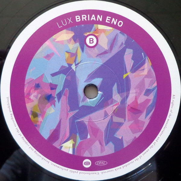 Brian Eno : Lux (2xLP, Album)