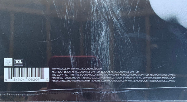 Adele (3) : 21 (LP, Album, RE)