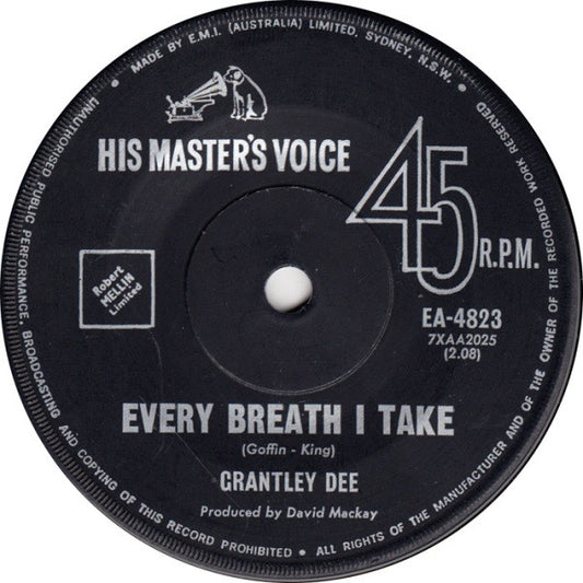 Grantley Dee : You're Sixteen / Every Breath I Take (7", Single)
