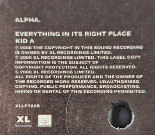 Radiohead : Kid A (2xLP, Album, RE)