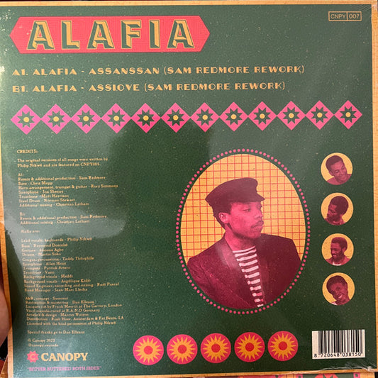 Alafia : The Sam Redmore Reworks  (12", M/Print)