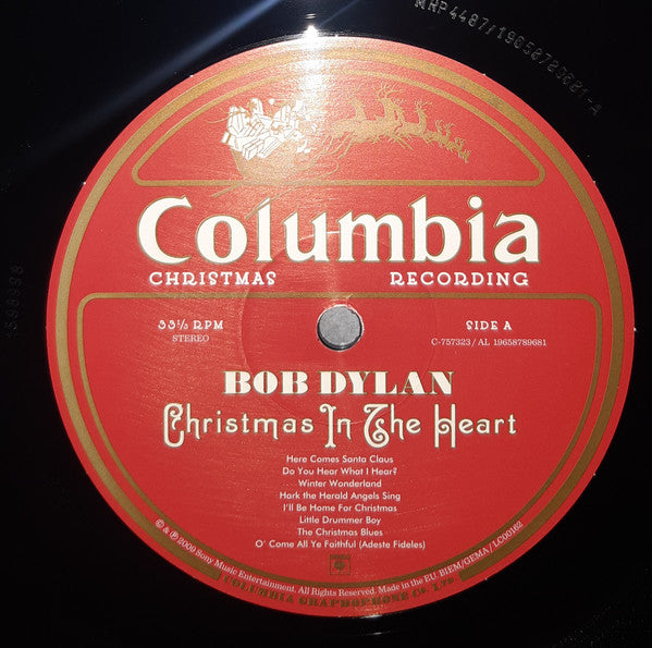 Bob Dylan : Christmas In The Heart (LP, Album, RE)