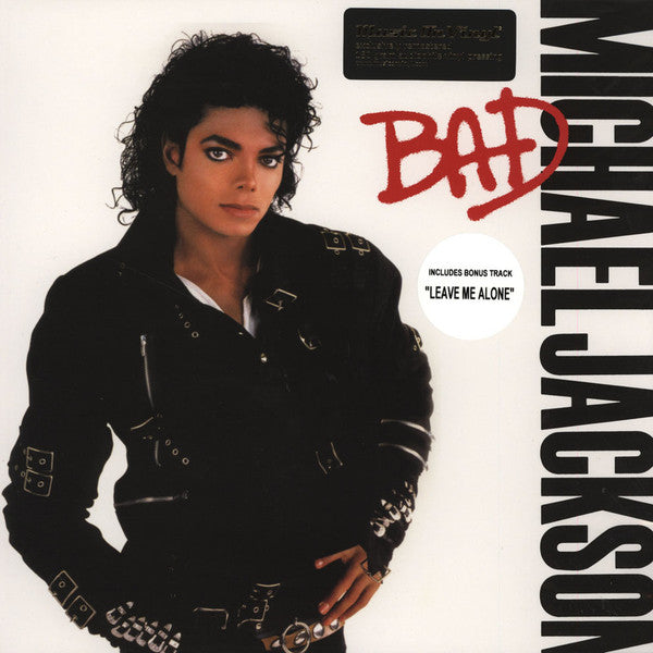 Michael Jackson : Bad (LP, Album, RE, RM, 180)