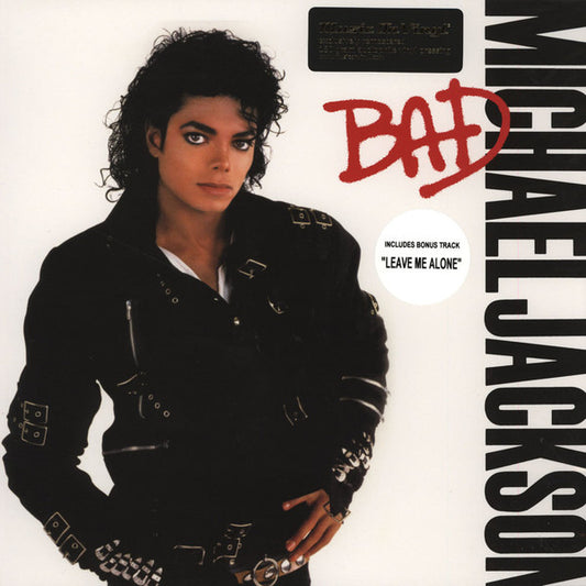 Michael Jackson : Bad (LP, Album, RE, RM, 180)