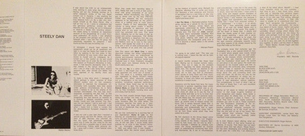 Steely Dan : Aja (LP, Album, RE, RM, Gat)