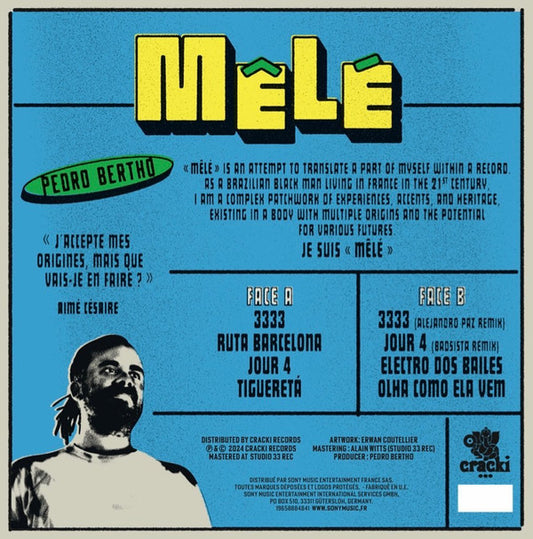 Pedro Bertho : Mêlé (12", MiniAlbum)