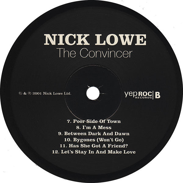 Nick Lowe : The Convincer (LP, Album, RE)