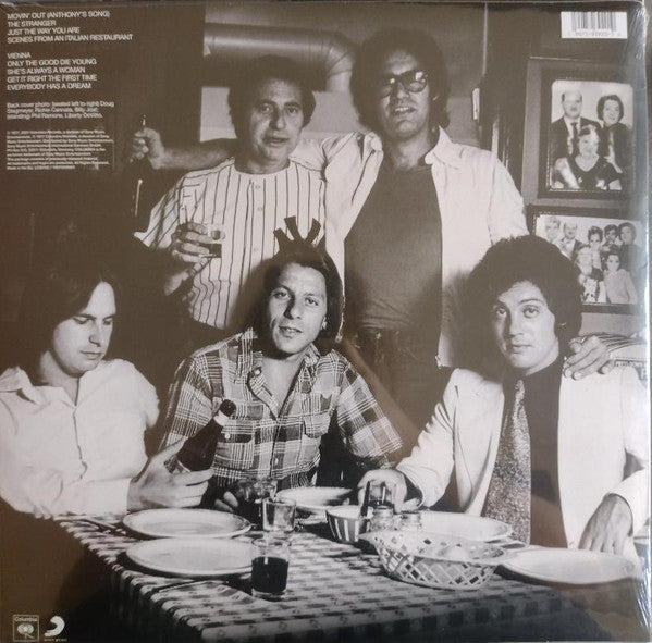 Billy Joel : The Stranger (LP, Album, RE)