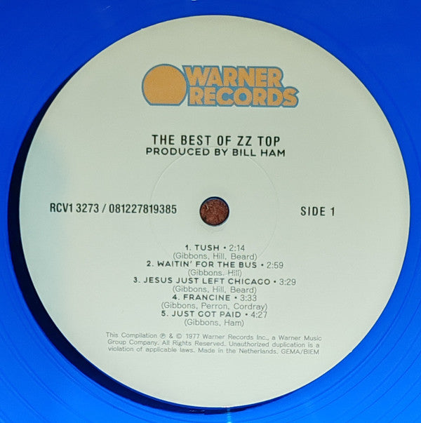 ZZ Top : The Best Of ZZ Top (LP, Comp, RE, Blu)