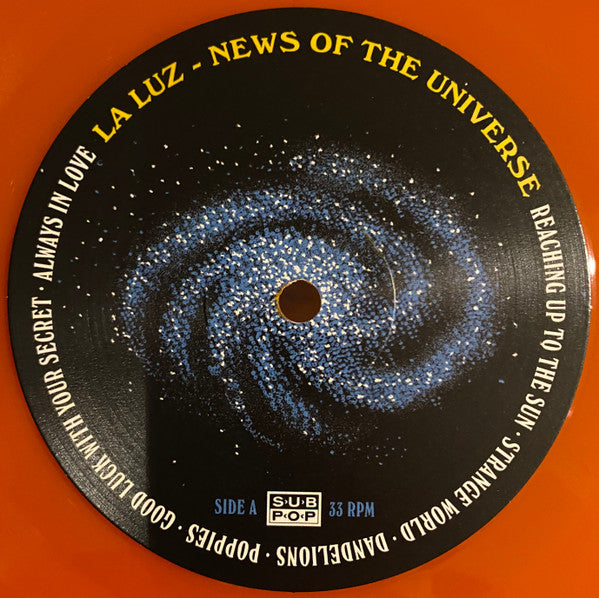 La Luz (2) : News Of The Universe (LP, Album, Ltd, Ora)