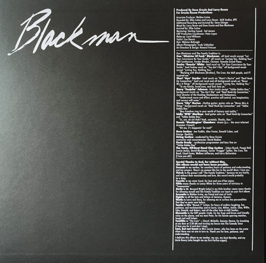 Don Blackman : Don Blackman (LP, Album, Club, RE, RM, Gat)