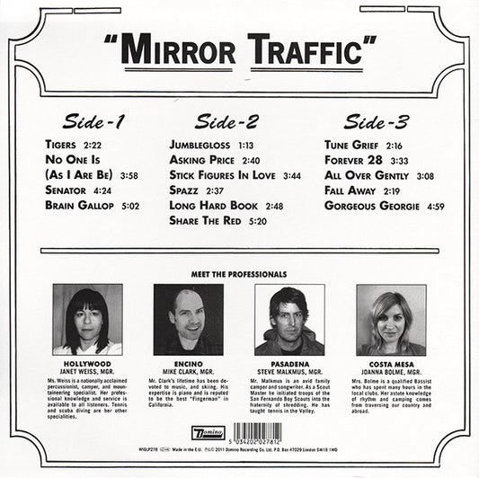 Stephen Malkmus & The Jicks : Mirror Traffic (LP + LP, S/Sided, Etch + Album)