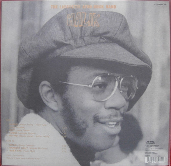 Lafayette Afro Rock Band : Malik (LP, Album, RE)