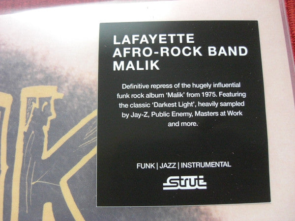 Lafayette Afro Rock Band : Malik (LP, Album, RE)