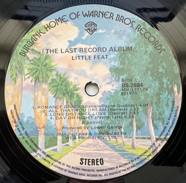 Little Feat : The Last Record Album (LP, Album, Ste)