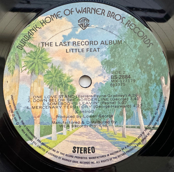 Little Feat : The Last Record Album (LP, Album, Ste)