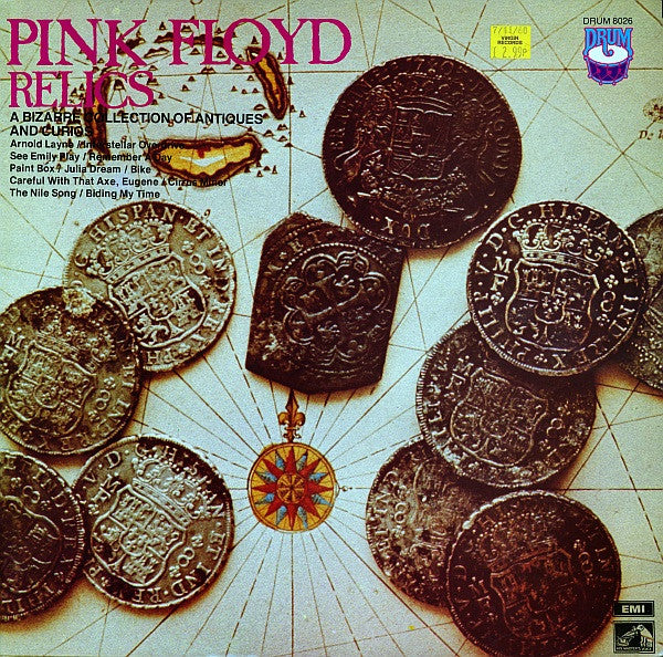 Pink Floyd : Relics (A Bizarre Collection Of Antiques And Curios) (LP, Comp, RE)