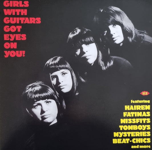 Various : Girls With Guitars Got Eyes On You! (LP, Comp, Mono, Tra)