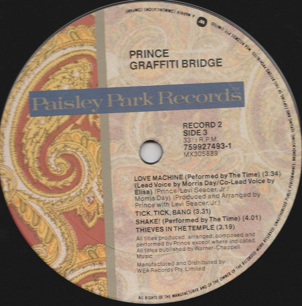 Prince : Graffiti Bridge (2xLP, Album)