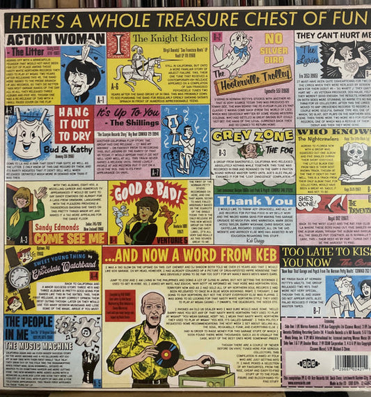 Various : Keb Darge Presents The Best Of Ace Sixties Garage Punk (LP, Comp)