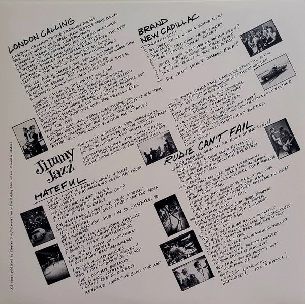 The Clash : London Calling (2xLP, Album, RE, RM, 180)