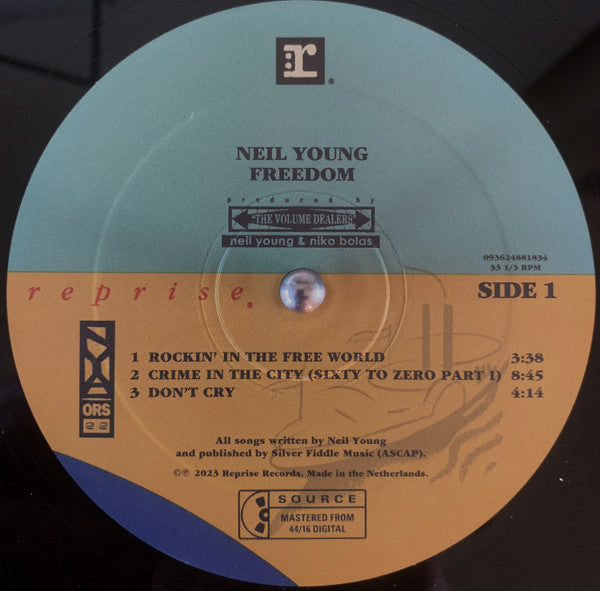 Neil Young : Freedom (2xLP, Album, RE)