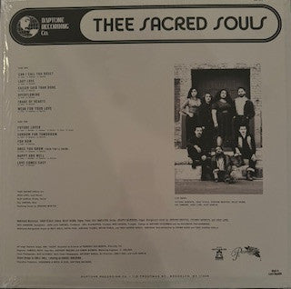 Thee Sacred Souls : Thee Sacred Souls (LP, S/Edition, Opa)