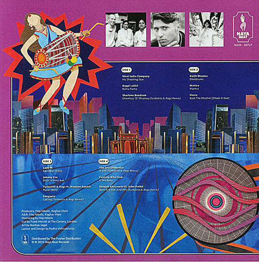 Various : Naya Beat Volume 2 (South Asian Dance And Electronic Music 1988-1994) (2xLP, Comp, RM, 180)