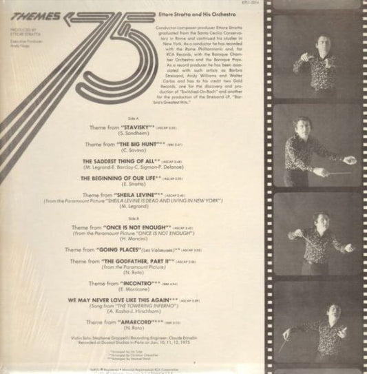 Ettore Stratta And His Orchestra : Themes '75 (LP, Album)