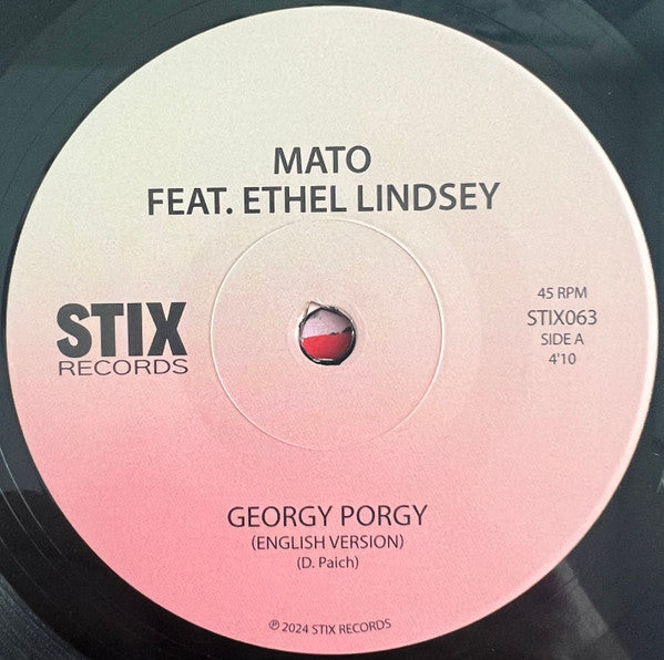 Buy Mato Feat. Ethel Lindsey : Georgy Porgy (7