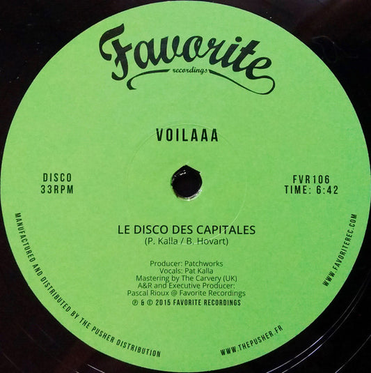 Voilaaa : Spies Are Watching Me (12", Maxi, RP)