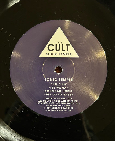 The Cult : Sonic Temple (2xLP, Album, RE, RM)