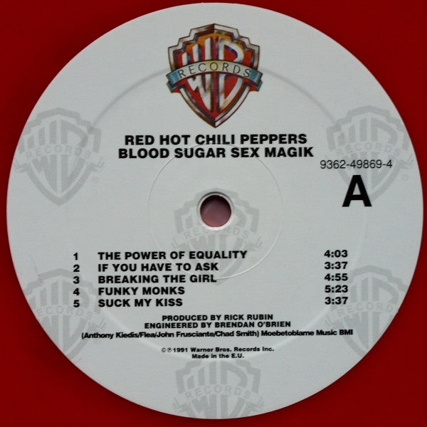 Red Hot Chili Peppers : Blood Sugar Sex Magik (2xLP, Album, RSD, Ltd, Num, RE, RP, Red)