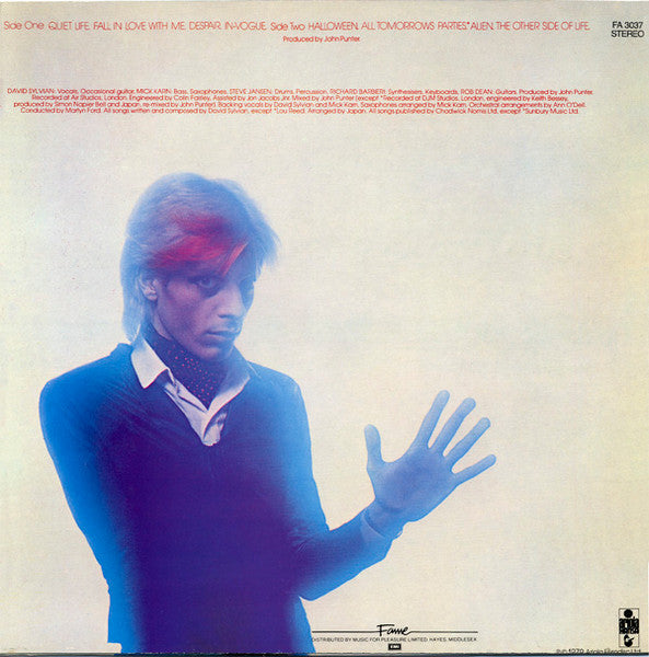 Japan : Quiet Life (LP, Album, RE, Red)