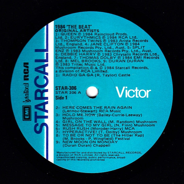 Various : 1984 The Beat (LP, Comp)