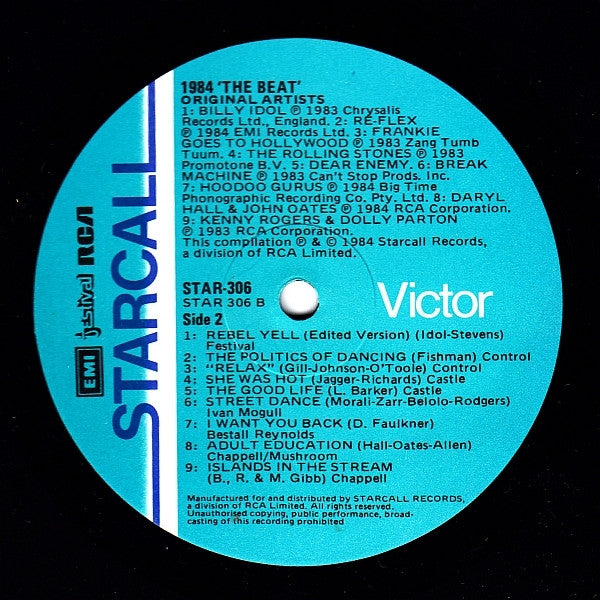Various : 1984 The Beat (LP, Comp)