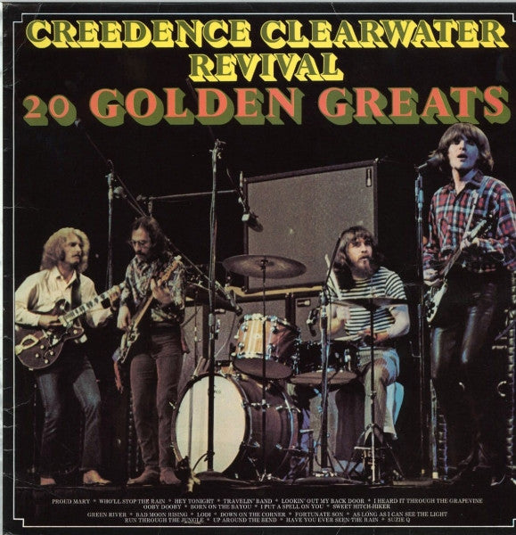 Creedence Clearwater Revival : 20 Golden Greats (LP, Comp, RP)
