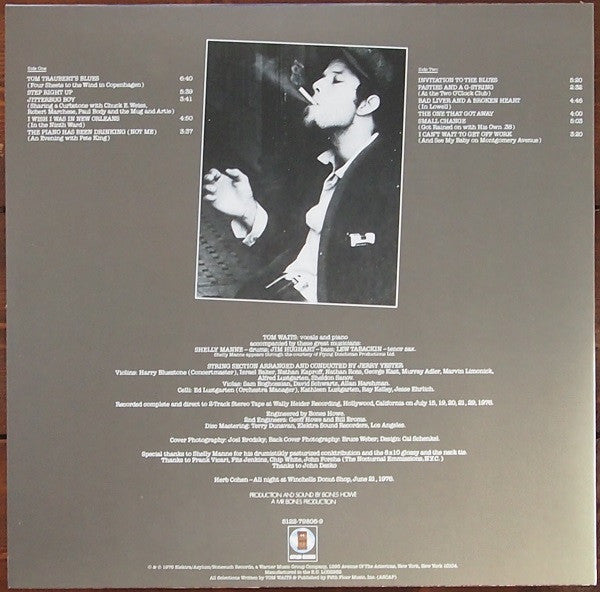 Tom Waits : Small Change (LP, Album, RE, RM, 180)