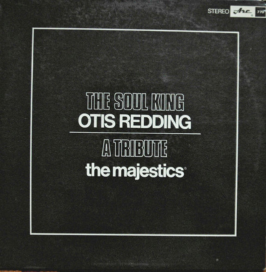 The Majestics : The Soul King Otis Redding - A Tribute (LP, Album)