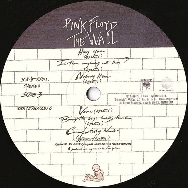 Pink Floyd : The Wall (2xLP, Album, RE, RM, RP, 180)