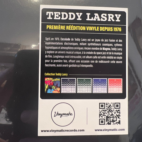 Teddy Lasry : Escalade (LP, RE)