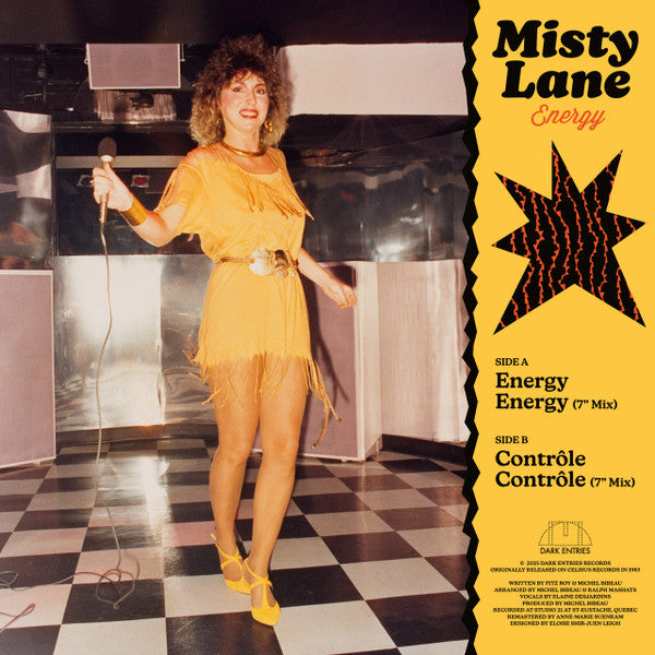 Misty Lane : Energy (12", Single, RM)