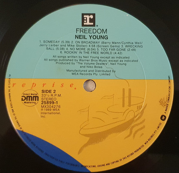 Neil Young : Freedom (LP, Album)