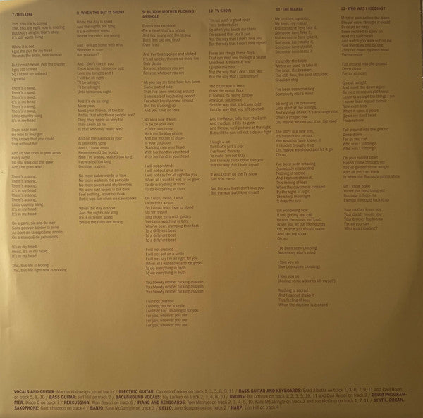 Martha Wainwright : Martha Wainwright (LP, Album, RE, RM, Cle)