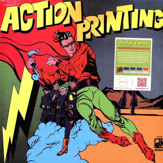 Teddy Lasry : Action Printing (LP, RE)