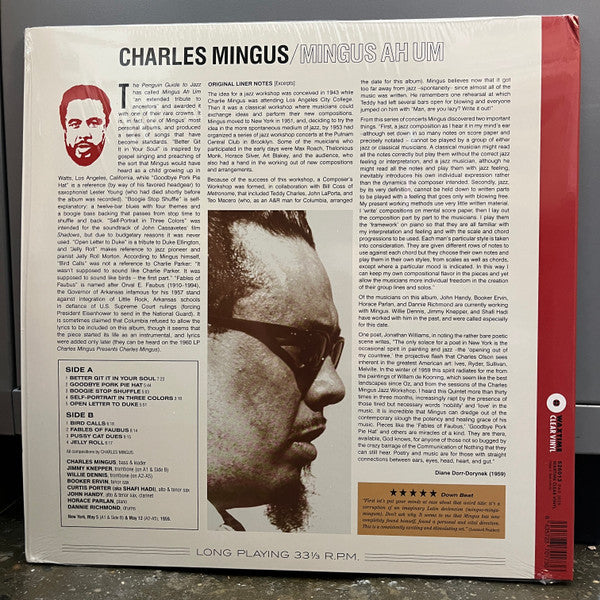 Charles Mingus : Mingus Ah Um (LP, Ltd, RE, Cle)