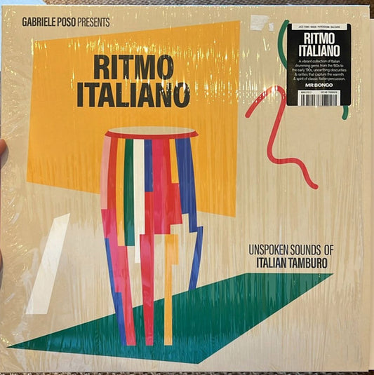 Gabriele Poso Presents Various : Ritmo Italiano (Unspoken Sounds Of Italian Tamburo) (LP, Comp)