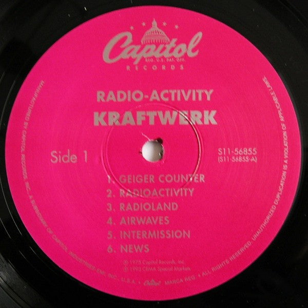 Kraftwerk : Radio-Activity (LP, Album, RE, Rai)