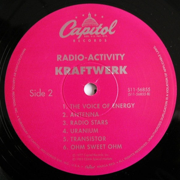 Kraftwerk : Radio-Activity (LP, Album, RE, Rai)