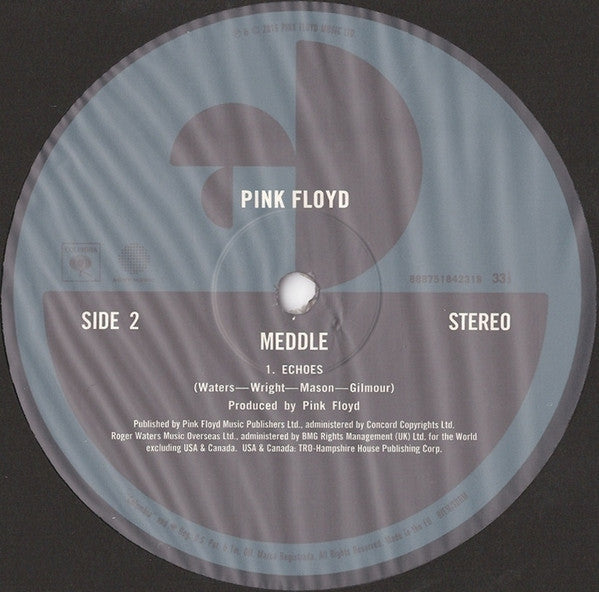 Pink Floyd : Meddle (LP, Album, RE, RM, Gat)